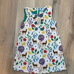 Mini Boden woodland dress size 4-5
